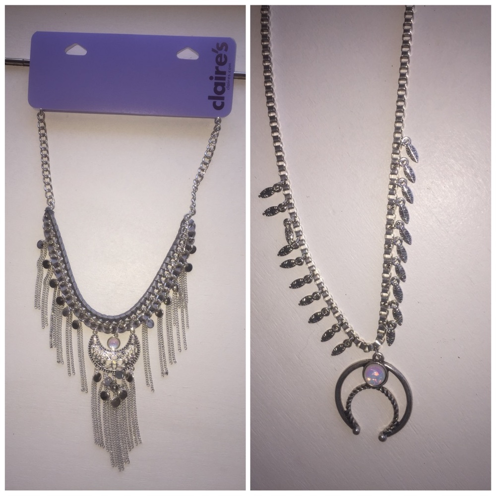 2 Brand New Claire’s Necklaces ❤️